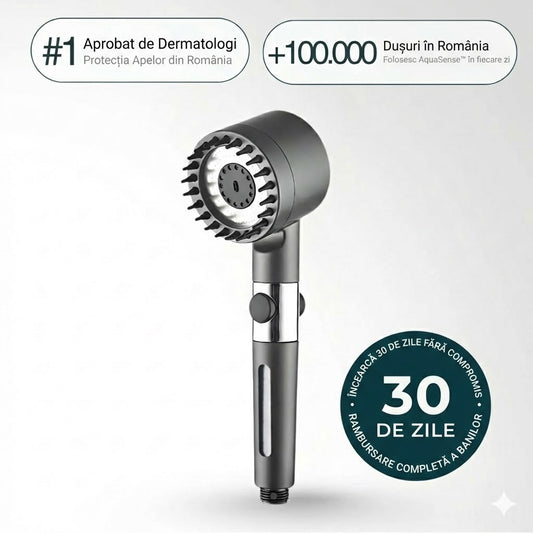 Cap de Duș AquaSense™ - Redescoperă plăcerea unui duș revigorant